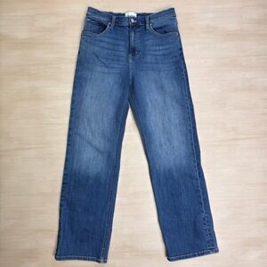 DUER‎ DU/ER Mens Performance Denim Straight Leg Jeans Blue Wash 30x31